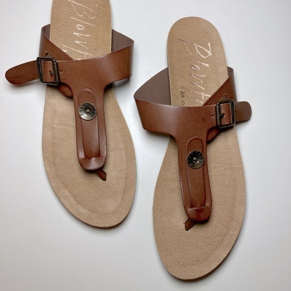Blowfish Shoes - Brown Sandals 8